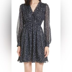 Brand New 💥KATE SPADE Night Sky Lurex Dot Mini Dress